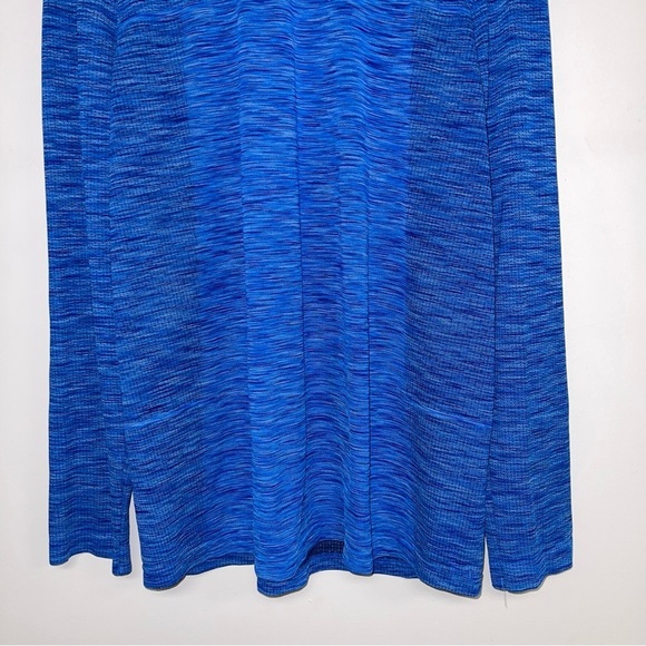 Under Armour Seamless Long Sleeve Shirt Men’s Size XL‎ Blue  Workout Top Fitted - Picture 4 of 6